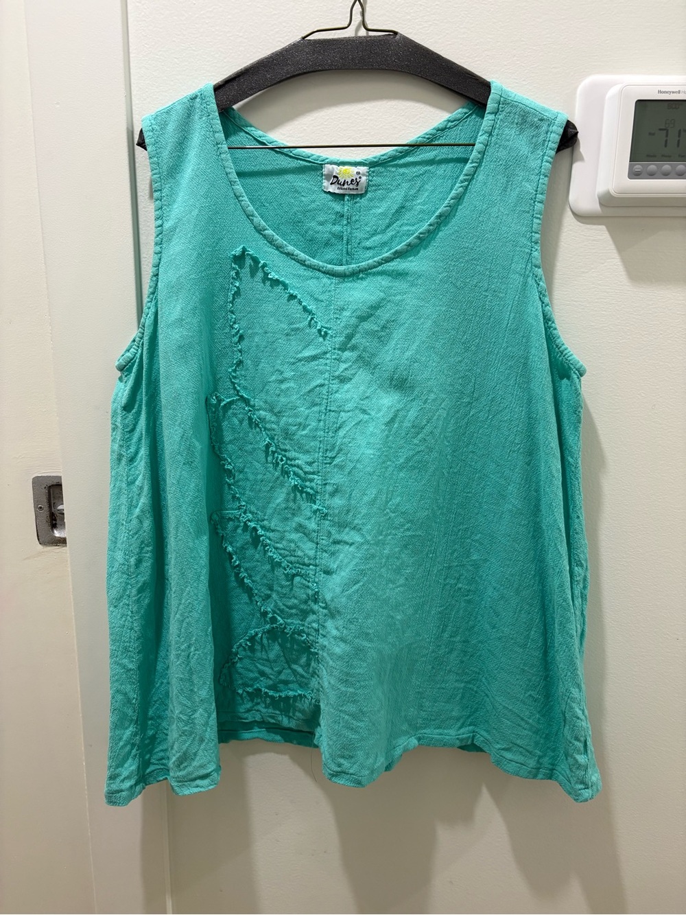 DUNES | Bright Turquoise Sleeveless Top